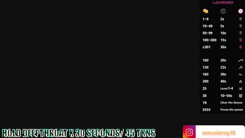 Snapshot of venus_leroy chatting on February 15, 1:31 am Venus online show from February 15, 1:31 am