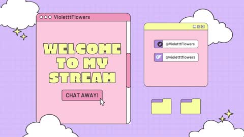 Violet Flowers online show from September 29, 4:22 am