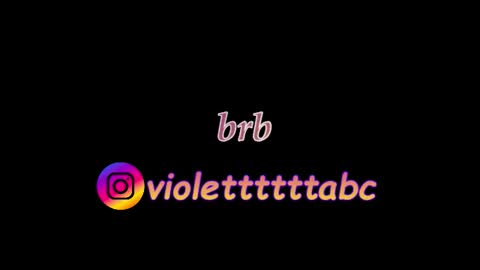 violetttttkabc online show from October 2, 5:34 pm