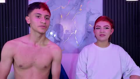 Snapshot of webcamaddicts chatting on September 11, 3:30 am felipe and alejandra online show from September 11, 3:30 am