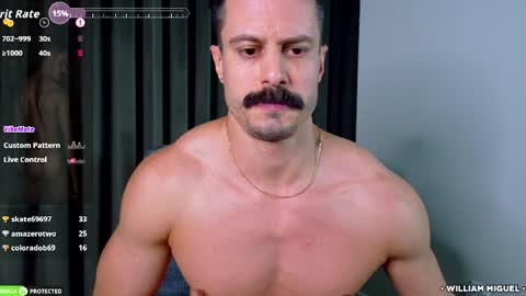 William Miguel online show from July 13, 9:18 pm