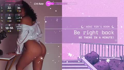 Snapshot of wini_fer chatting on February 22, 2:08 pm Wini Fer online show from February 22, 2:08 pm
