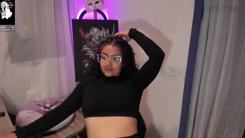 Snapshot of witchofhearts chatting on February 14, 3:00 am Luna Violeta A r t i s t online show from February 14, 3:00 am