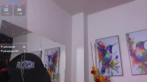 Snapshot of xkim_starx chatting on March 4, 6:15 am welcome friends online show from March 4, 6:15 am