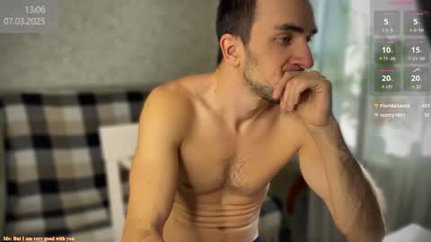Snapshot of your_new_boyfriend17 chatting on March 7, 11:07 am Your new boyfriend17 online show from March 7, 11:07 am