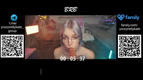 Snapshot of yourprettykate_ chatting on January 26, 9:07 pm online show from January 26, 9:07 pm