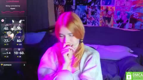Snapshot of yumiko_uwu chatting on September 18, 5:28 pm Yumeko online show from September 18, 5:28 pm