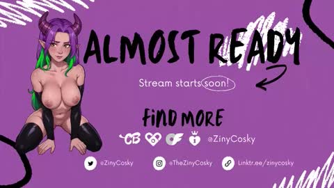 Ziny Cosky online show from March 22, 2:59 am