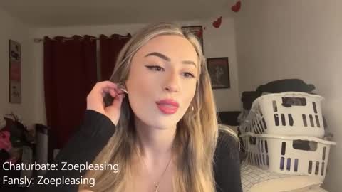 zoepleasing online show from February 23, 2:03 am